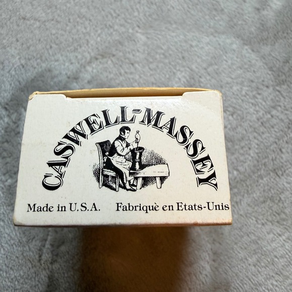 Vintage Caswell-Massey Almond Soap Set‎ Cold Cream & Cleansing Bar - Picture 6 of 9